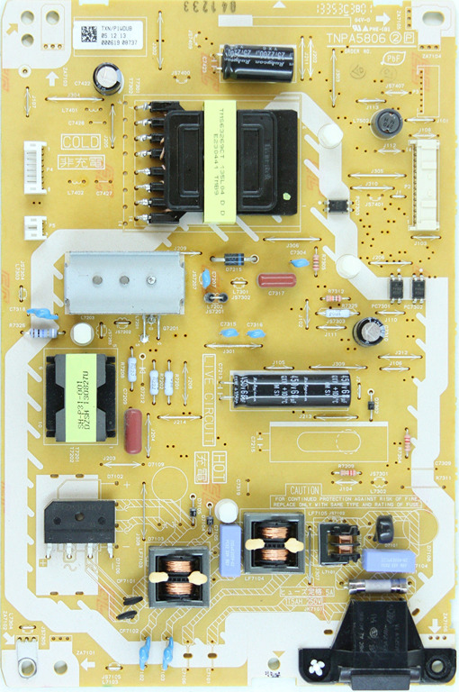 Power Supply Board TNPA5806 1 P TXN/P1WDUB from Panasonic TX-L42 - zum Schließen ins Bild klicken